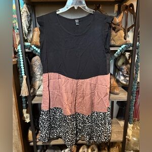 SHEIN cap sleeve dress new without bag size medium